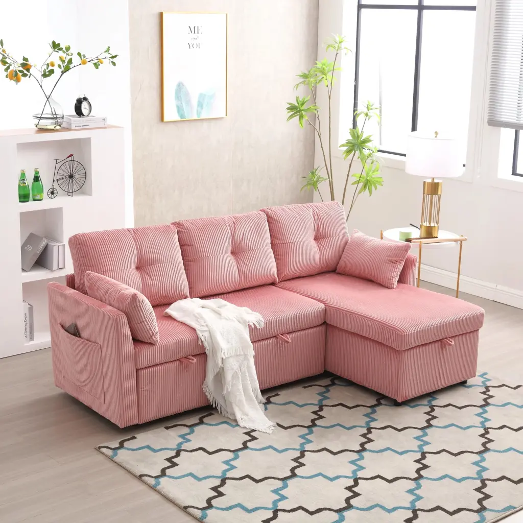 UNITED Modular Sectional Sofa L Shaped Couch Reversible Chaise and Storage Seats unknown