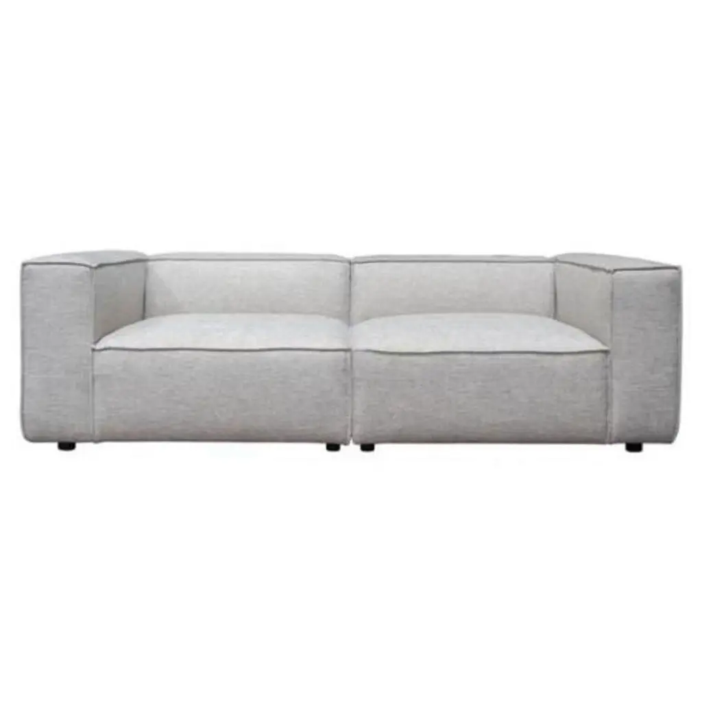 Diamond Sofa Vice Modular 2 Piece Sofa Set Barley Fabric