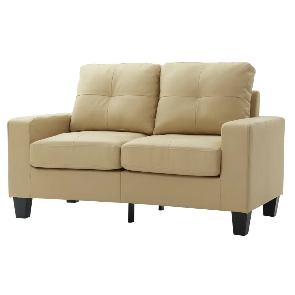 HomeStock Renaissance Rhapsody Modular Loveseat Beige