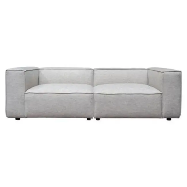 Vice Modular Sofa Barley Fabric 2-Piece Set Modern Living Room KD Trabajo del gobierno