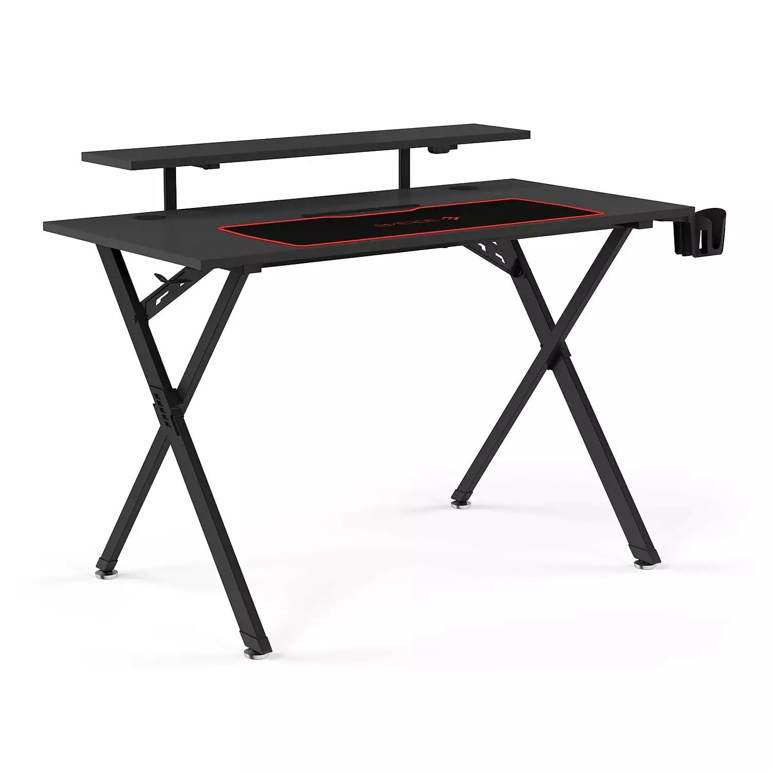 Emerge EEM59260 47-inch Vizon Gaming Desk Raised Monitor Platform Black eMerge Technologies