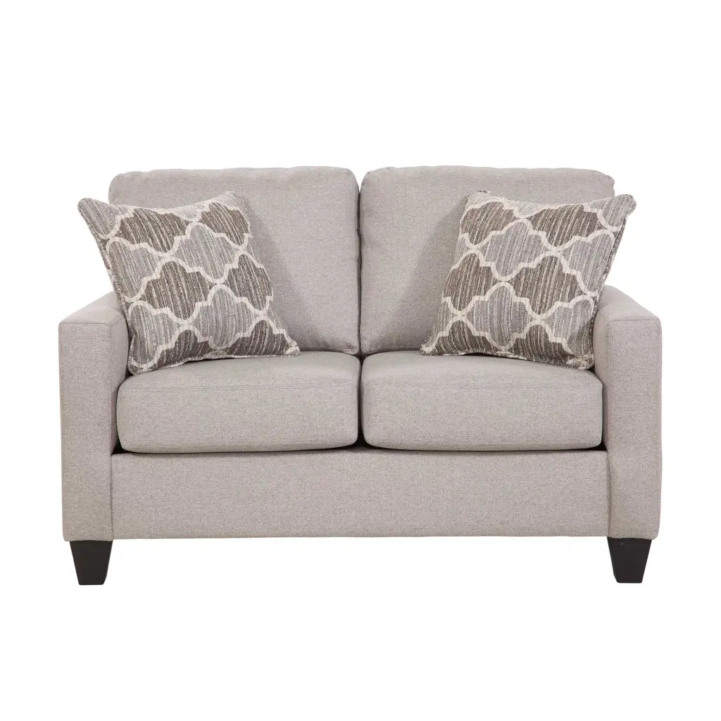 American Furniture Classics Moroccan Series Loveseat Two Accent Pillows Model 8-020-A329V6