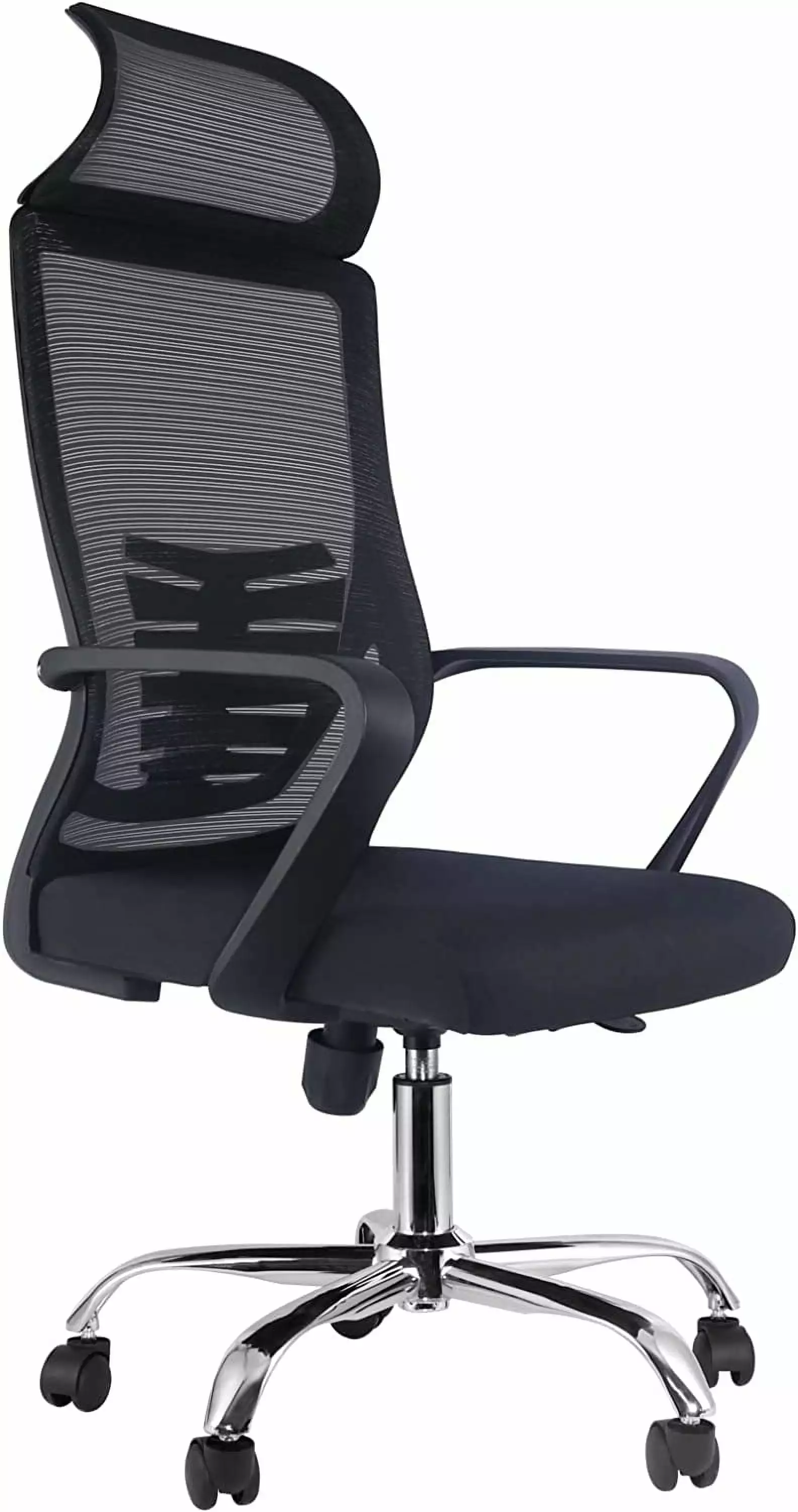 Lifetime Home Ergonomic Office Chair High Back Desk Chair Lumbar Support Upgraded Wheels Black FYB