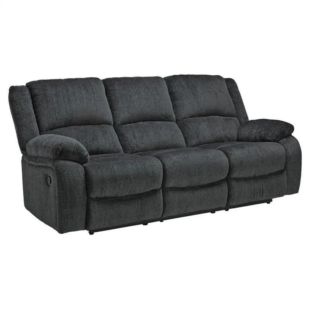 Bowery Hill Contemporary Power Reclining Sofa Slate Modern Home