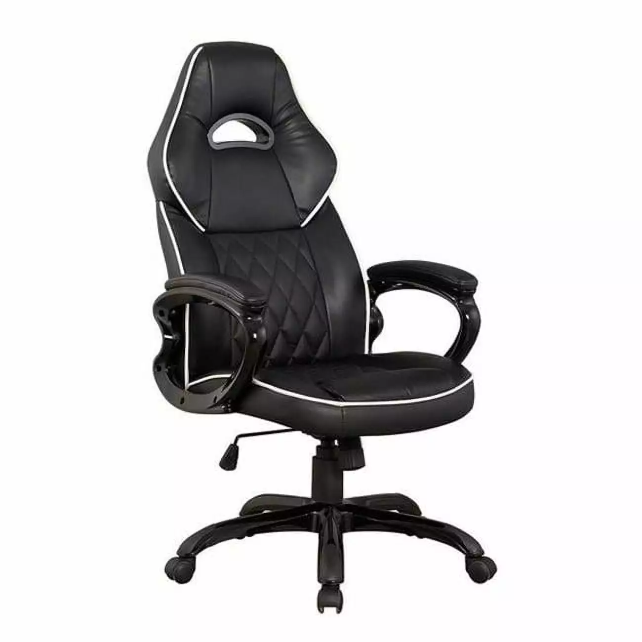 High Back Executive Sport Race Office Chair Black - Ergonomic Design Comfort and Support Back2Basics