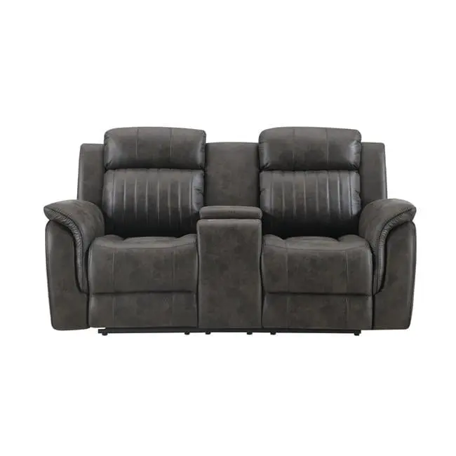 Console Reclining Loveseat - Modern Comfort Living Rooms and Home Theaters Global Furniture USA