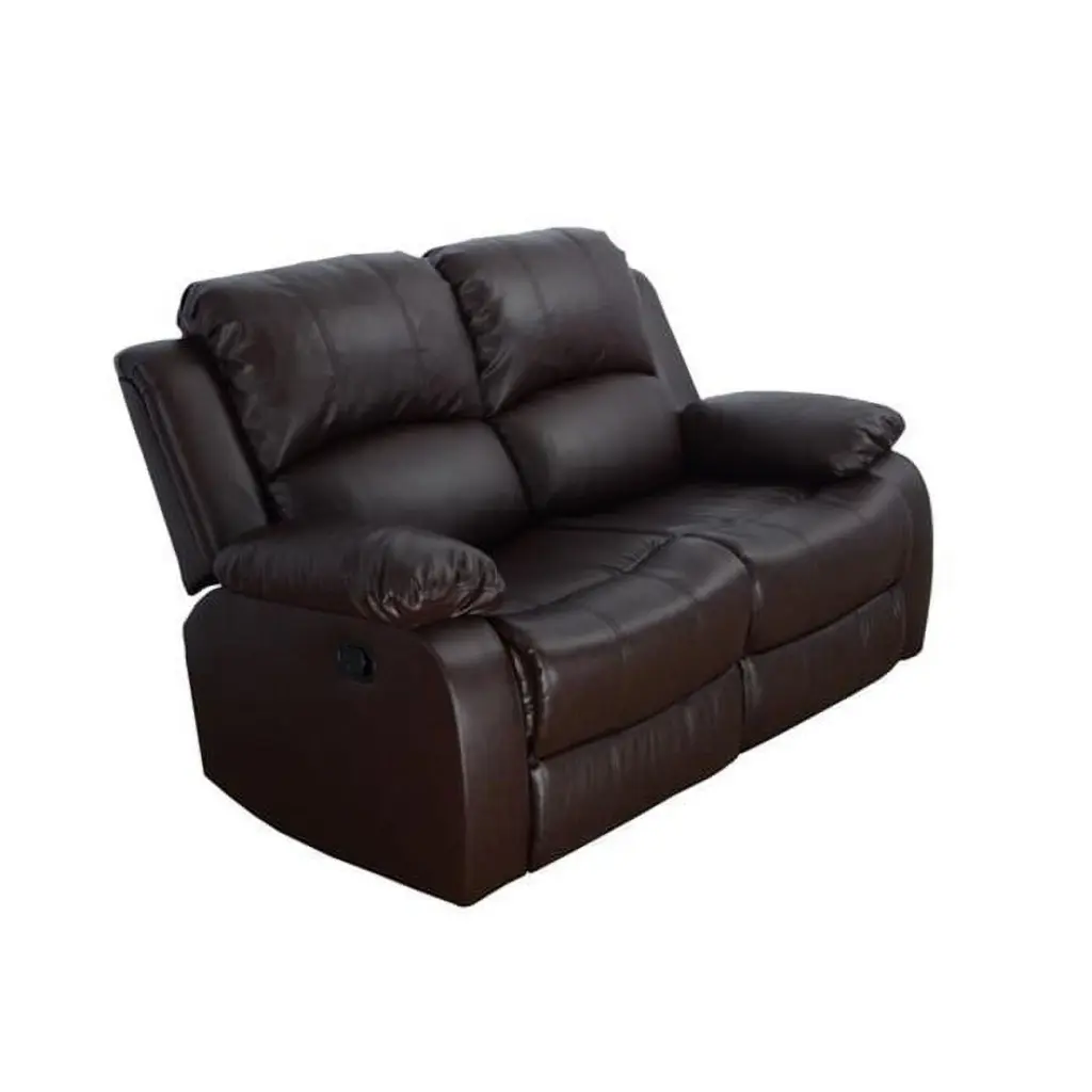 PonLiving Furniture LGS2900-L Odessa Reclining Loveseat Dark Brown 40 x 61.5 x 37 Pon Living Furniture Inc