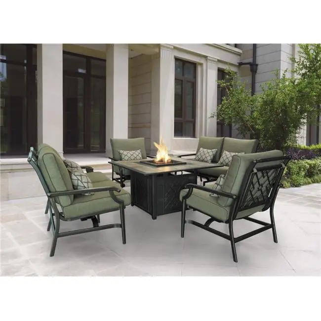 Myco Furniture P971-L Carson Rocking Loveseat Comfortable Two-Seater Sofa