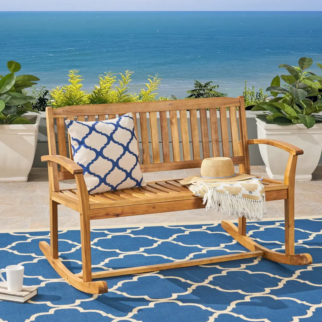 REGATTA ROCKING LOVESEAT - Comfortable Rocking Sofa Living Room unknown