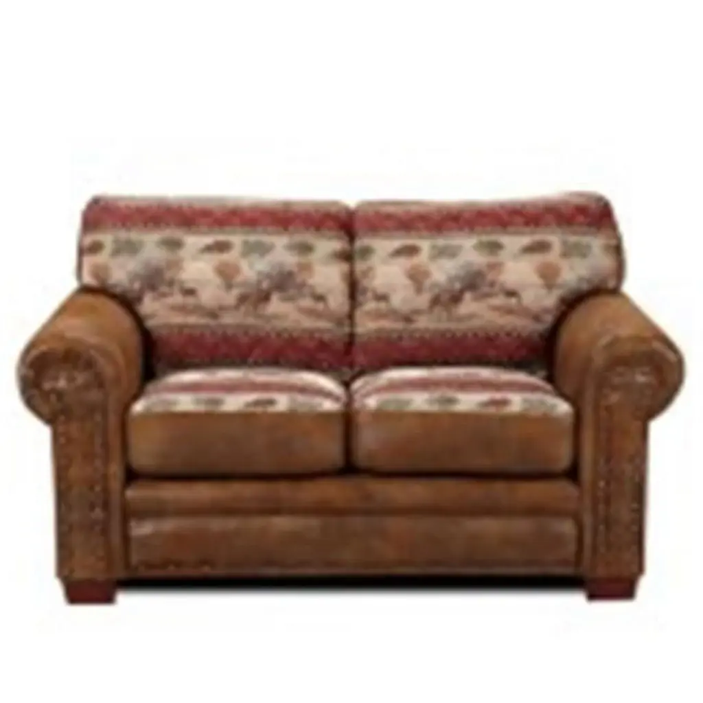 American Furniture Classics Alpine Lodge Loveseat Rustic Design Cabins