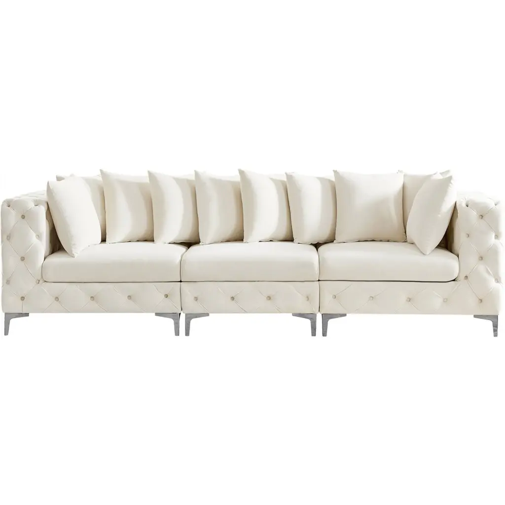 Faux Leather 2 Piece Sectional Gray - Space-Saving, Modern Look Maklaine