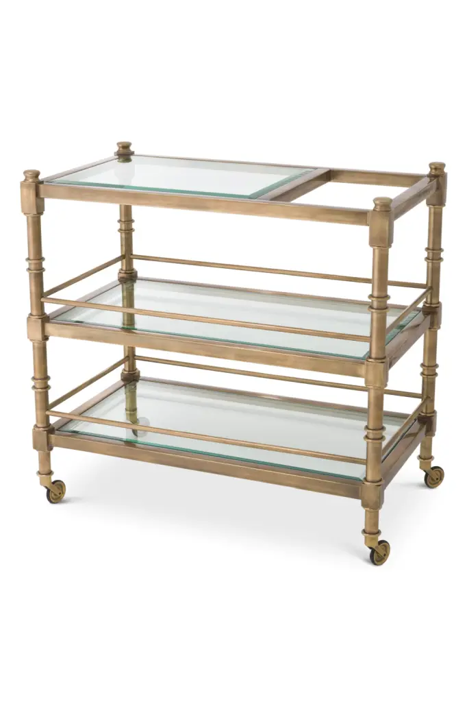 Classic Brass Trolley Eichholtz Alexia