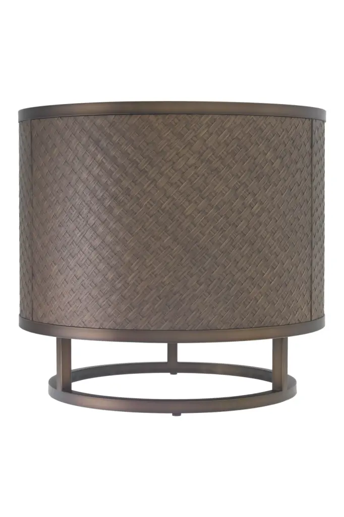 Eichholtz Napa Valley Woven Oak Side Table