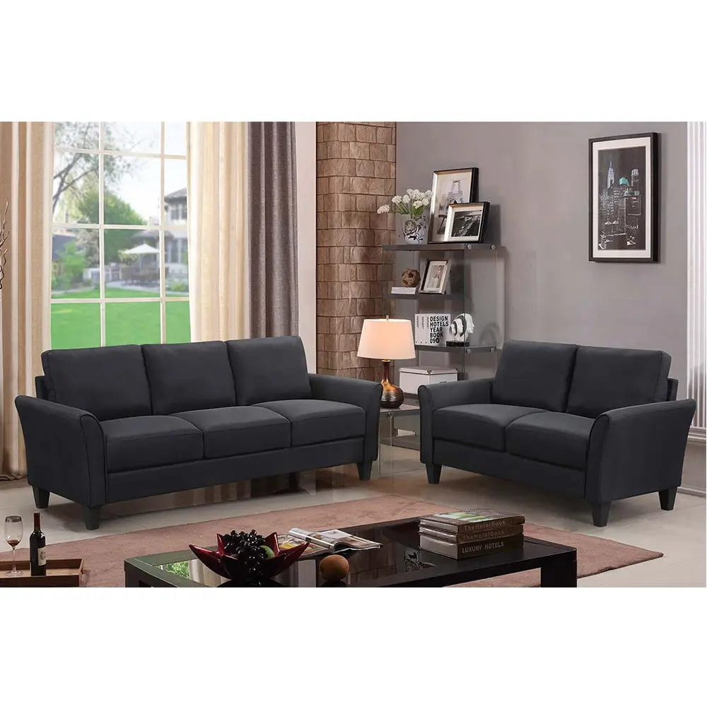 Kepooman Upholstery Sleeper Sectional Sofa Storage Compartment White