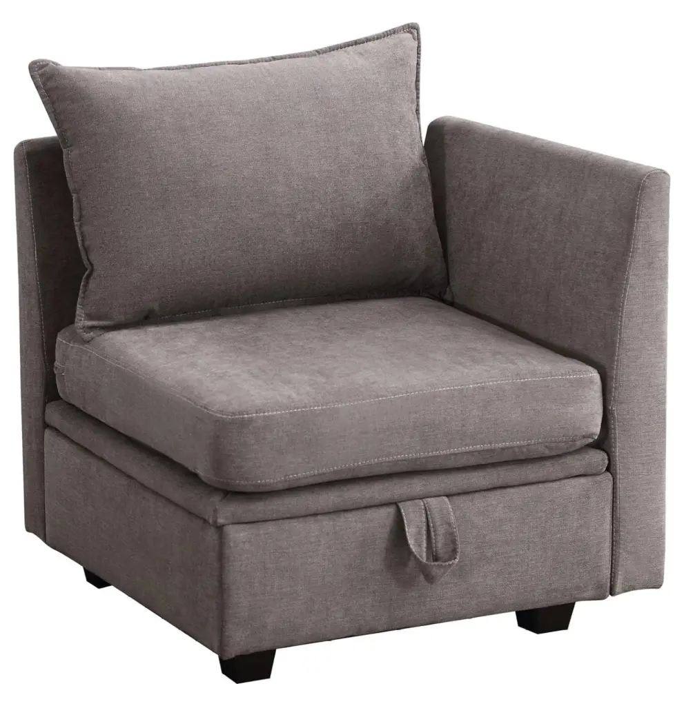 Superwum Modular Sectional Sofa Convertible Sleeper Sofa Storage Flexible Fabric Couch Living Room