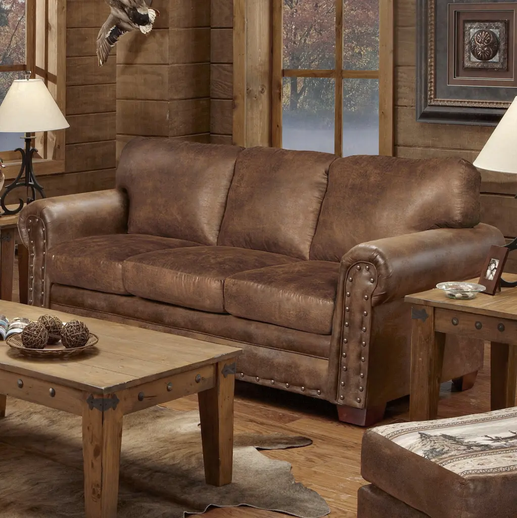 American Furniture Classics Model 8505-20 Buckskin Sleeper Sofa