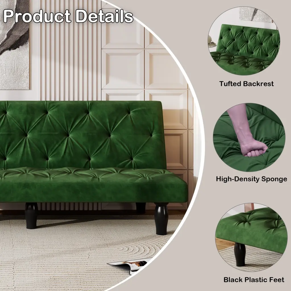 Fireworks Texture Recliner Loveseat Bed Convertible Settee Bed Green Comfortable Sleeper Sofa Bed Bath & Beyond