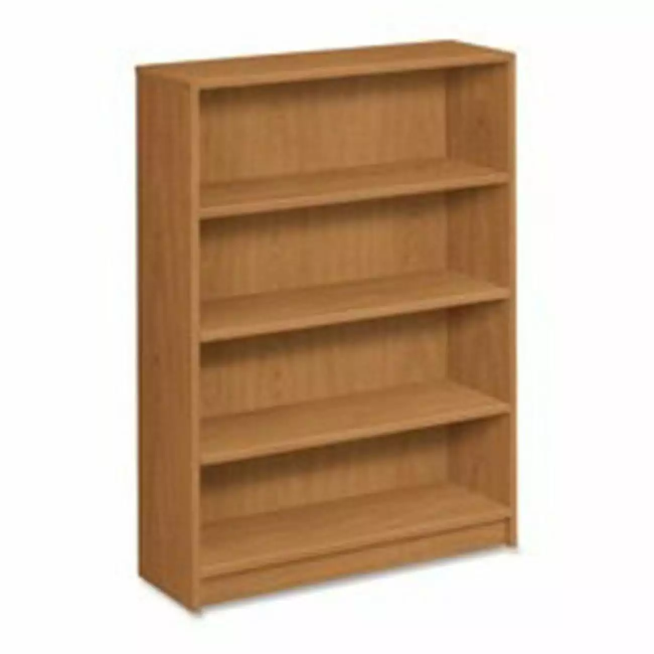 3-Shelf Bookcase 36in Harvest Compact Home or Office Storage Convenience Concepts