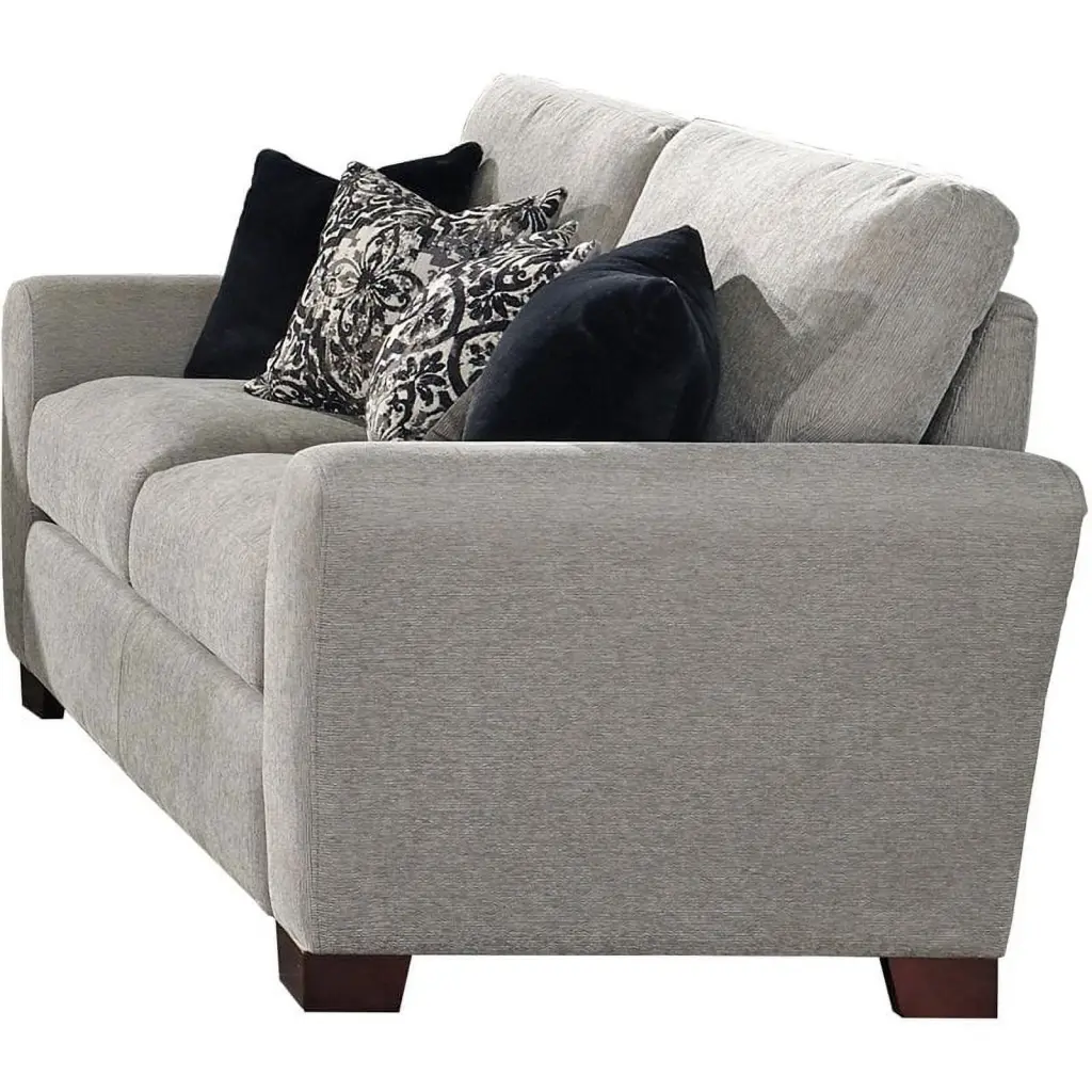 Drayton Flared Arm Upholstered Loveseat Warm Grey Coaster Company