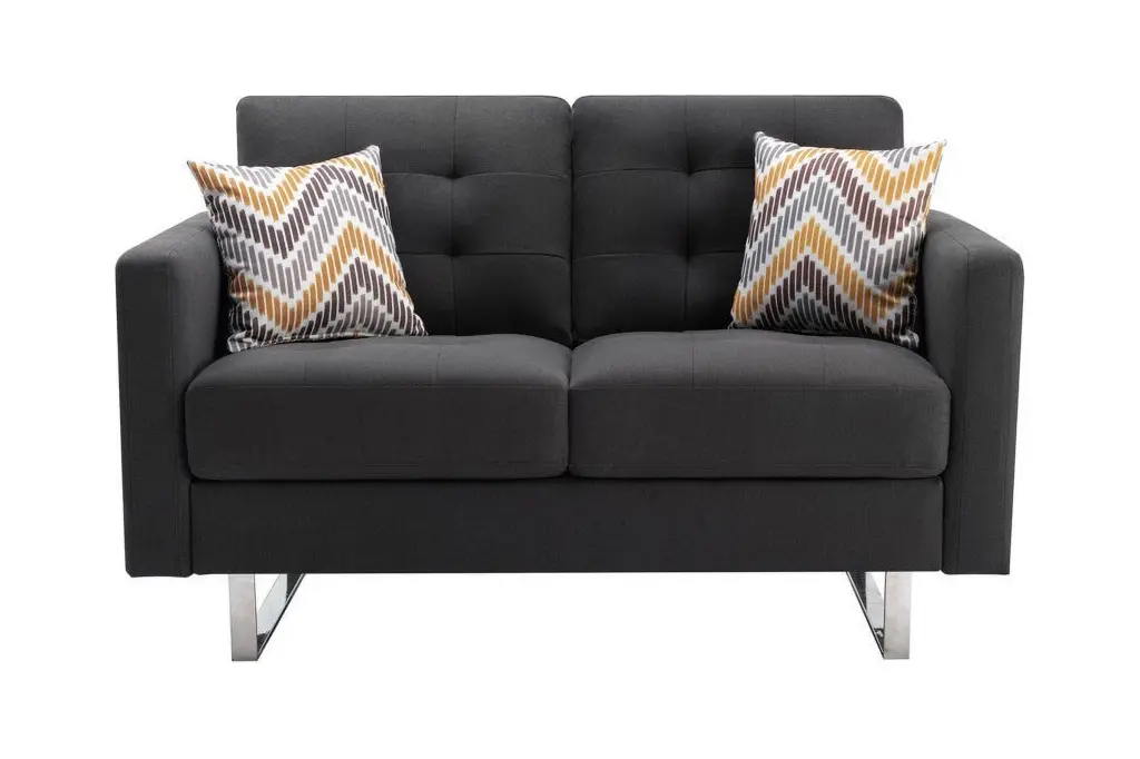 Modern Comfort Loveseat Go Green Woods
