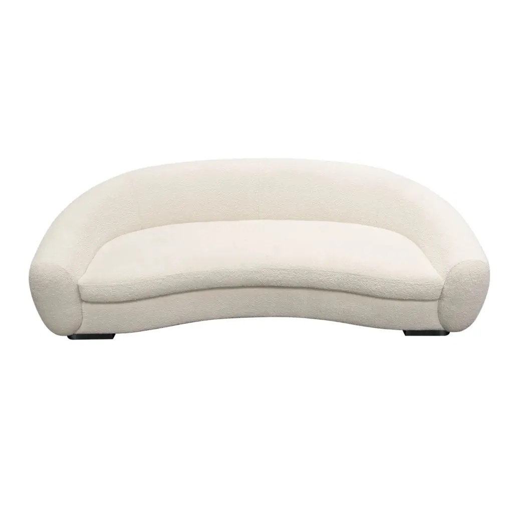 Diamond Sofa Bone Boucle Fabric Sofa Modern Living Room