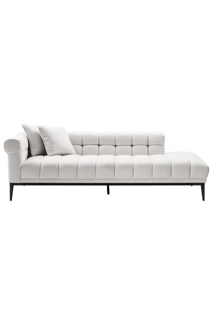 Eichholtz Aurelio White Tufted Sofa