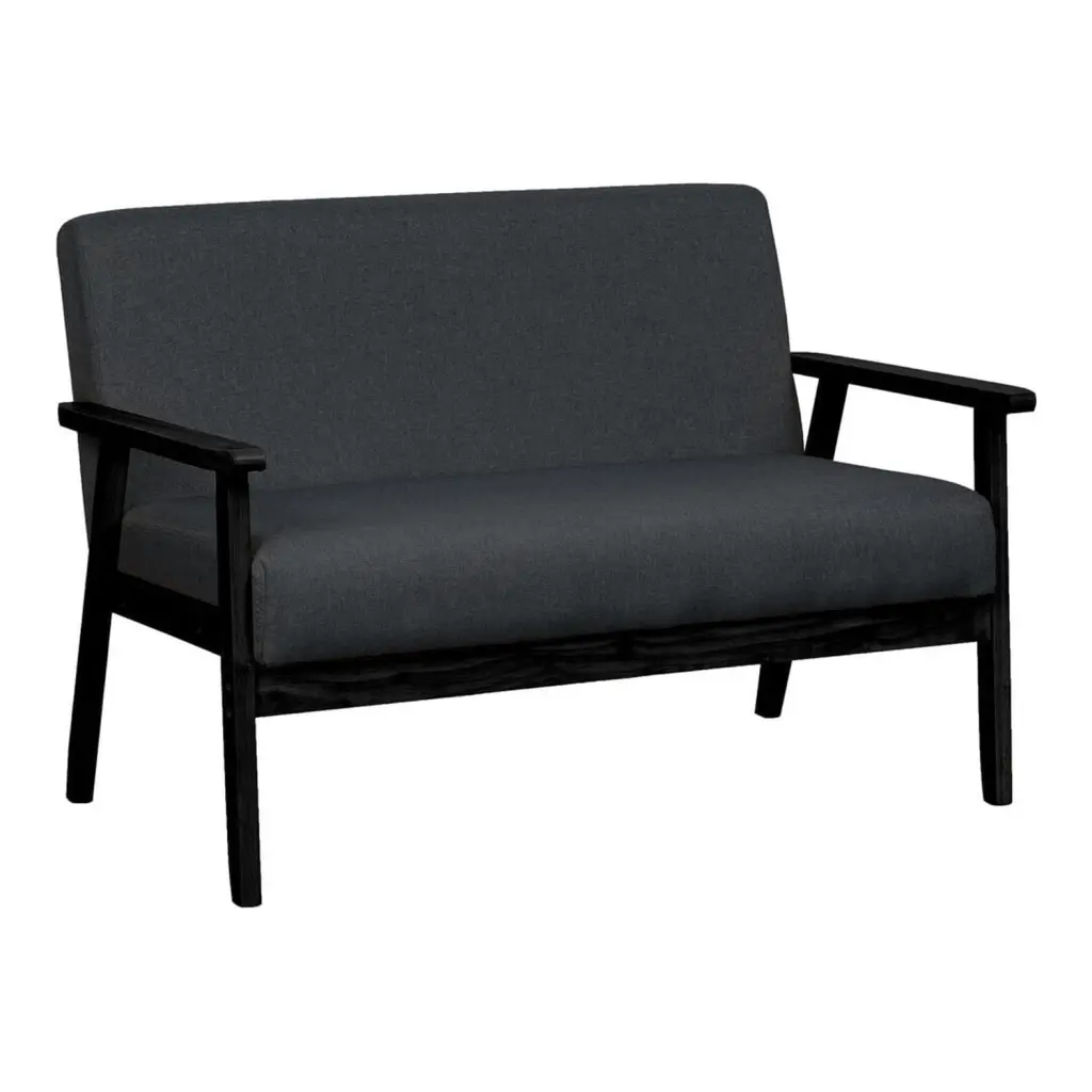 Maykoosh Southwestern Style Dark Gray Loveseat Rustic Decor