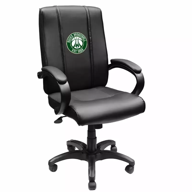 DreamSeat Milwaukee Bucks Secondary Office Chair 1000 - NBA Team Chair