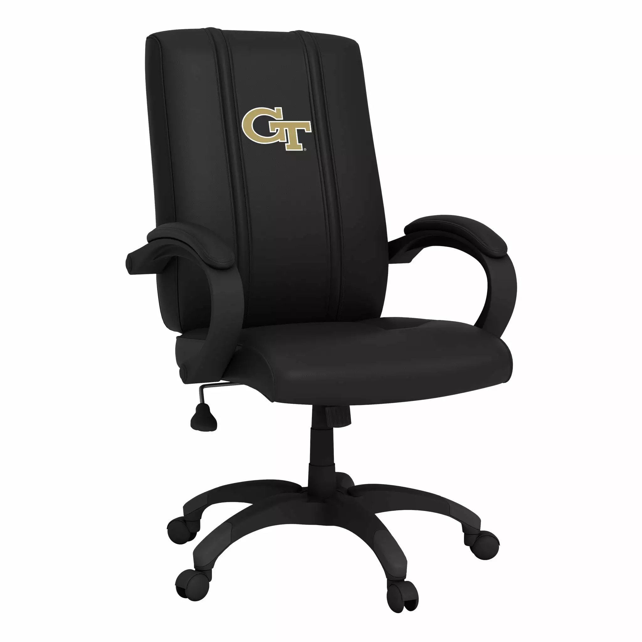 Office Chair 1000 Georgia Tech Yellow Jackets Block GT Logo Comfort Chair DreamSeat