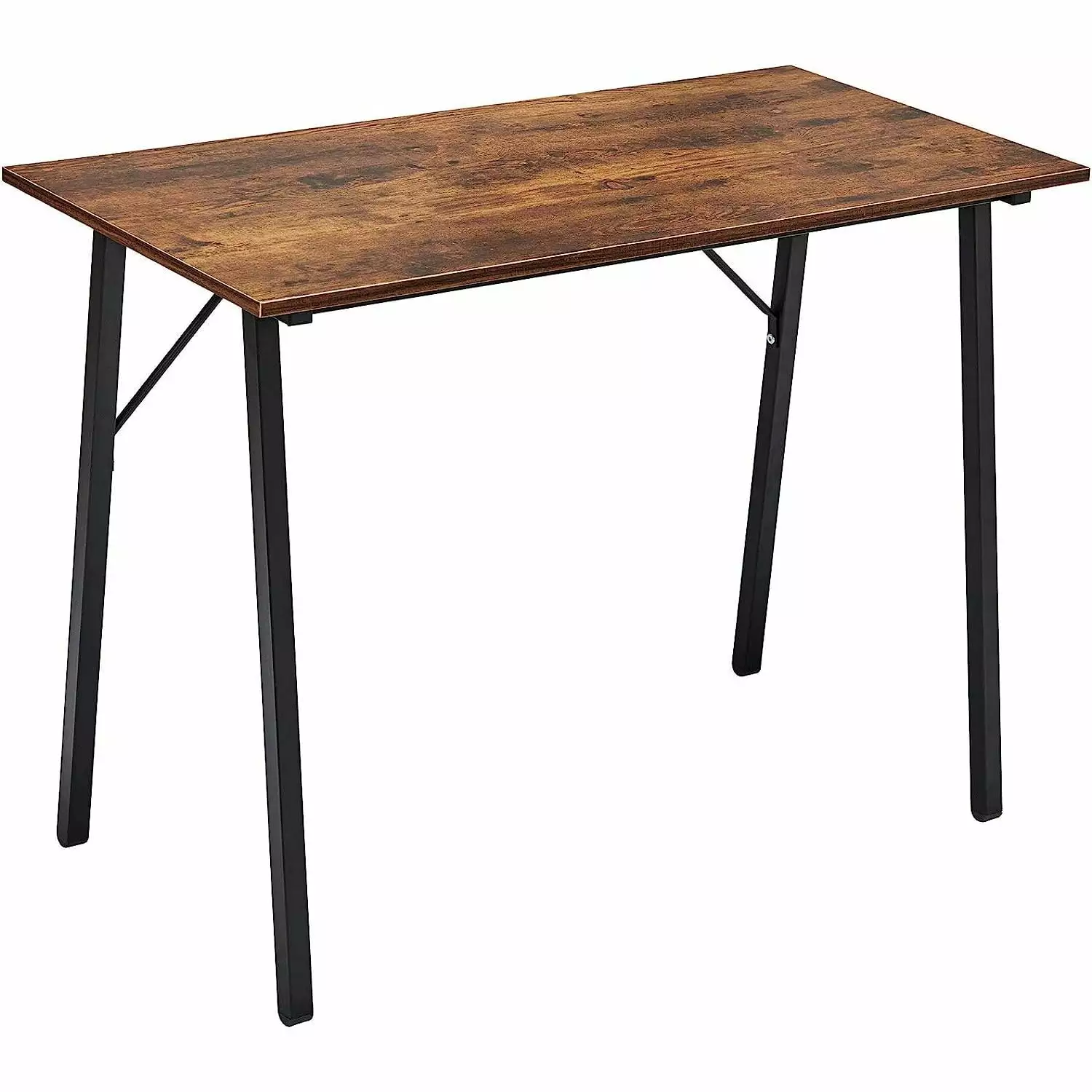 HElectQRIN 40 Inch Small Student School Writing Desk Easy Assembly Study Writing Table Home Office Desk Modern Simple Styl...