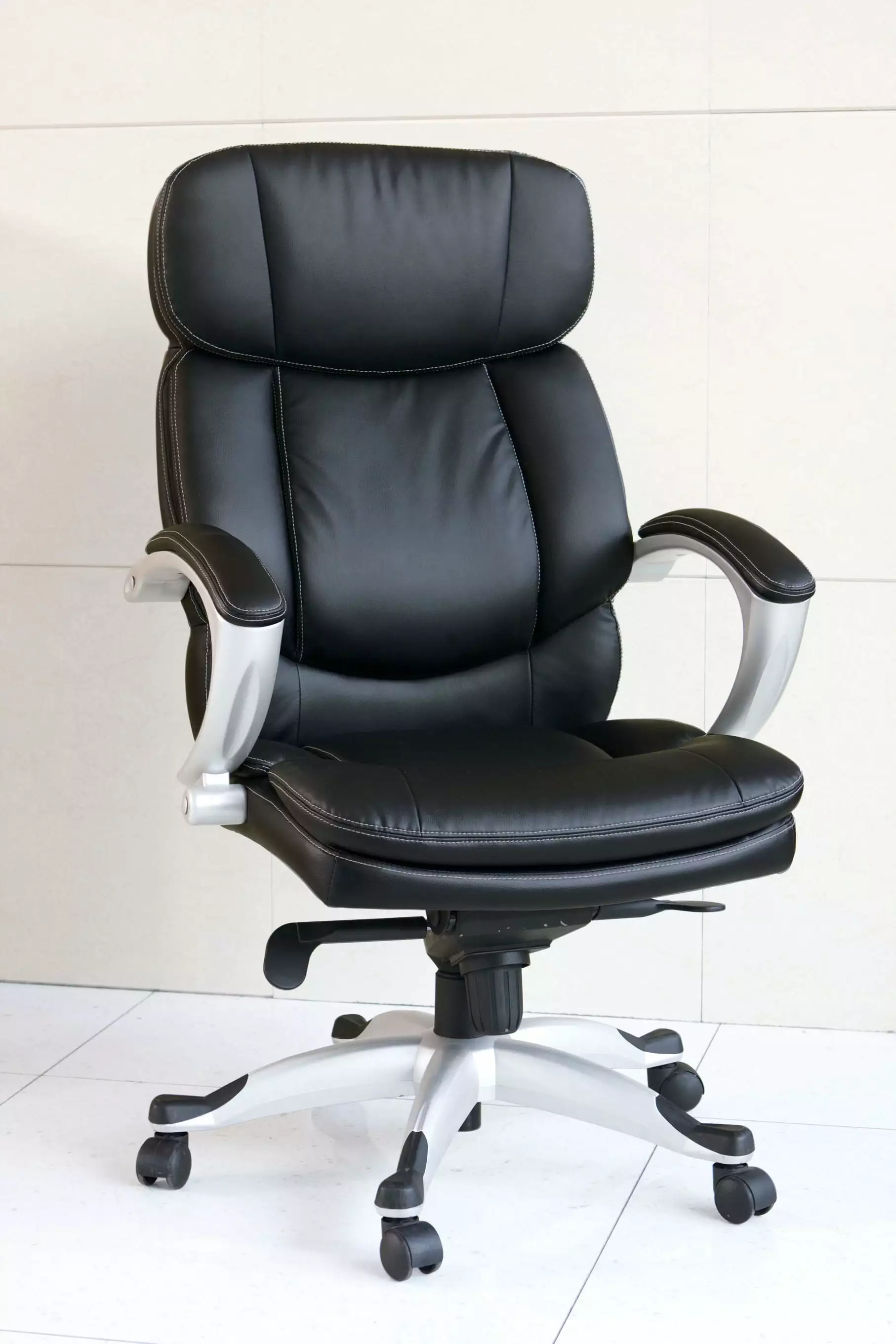 ACME Minta Swivel Office Chair Lift Black PU Ergonomic Desk Chair Acme Furniture