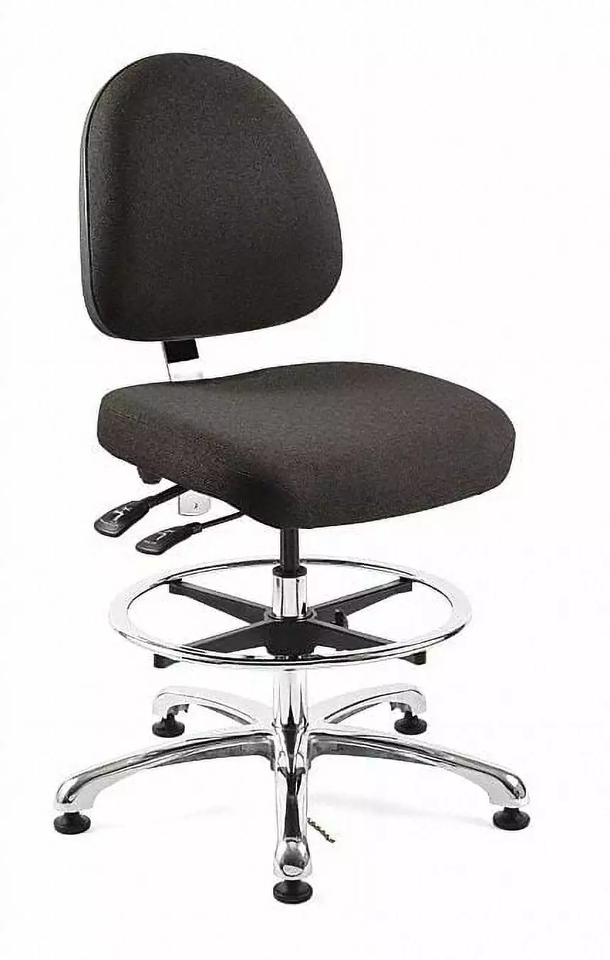 Bevco Ergonomic ESD Task Chair Fabric Black 9551M E EBF