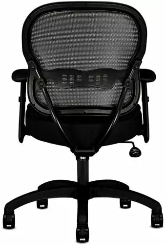 basyx HON VL712 Black Mid-Back Office Chair Adjustable Arms