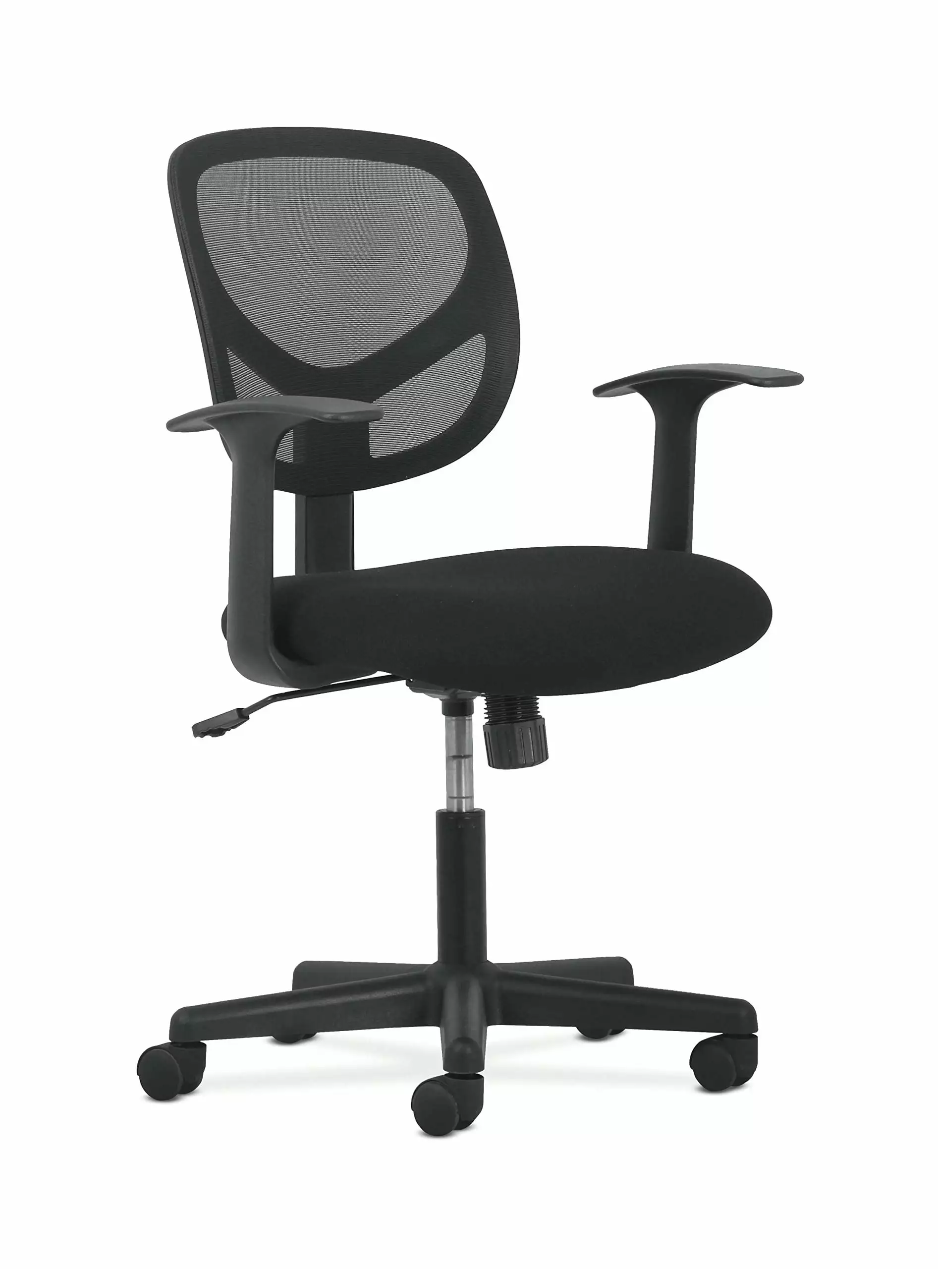 HON BSXVST102 Sadie Swivel Mid Back Mesh Task Ergonomic Computer Office Chair Black