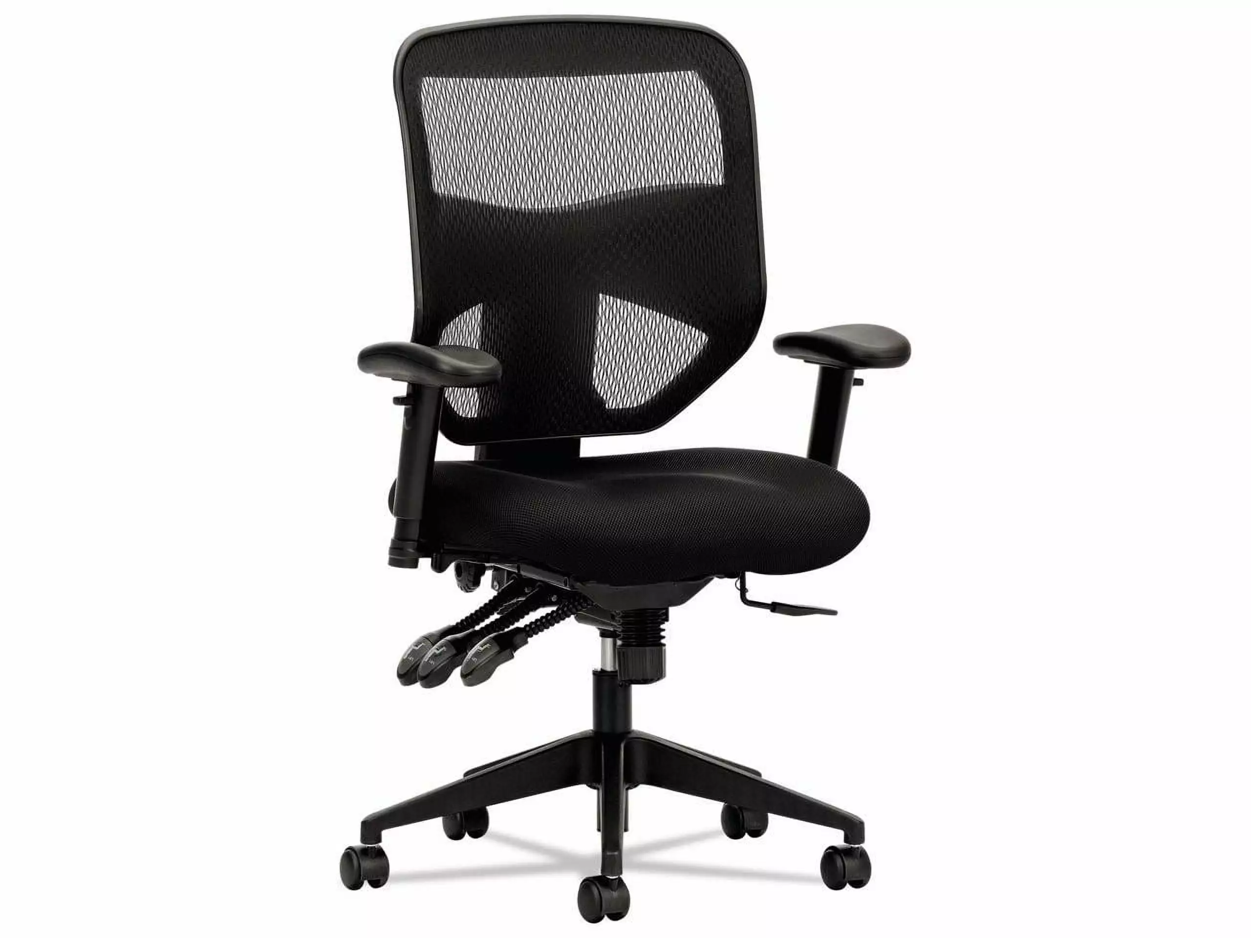 Hon Mesh High Back Task Chair Asynchronous Control and Seat Glide Black
