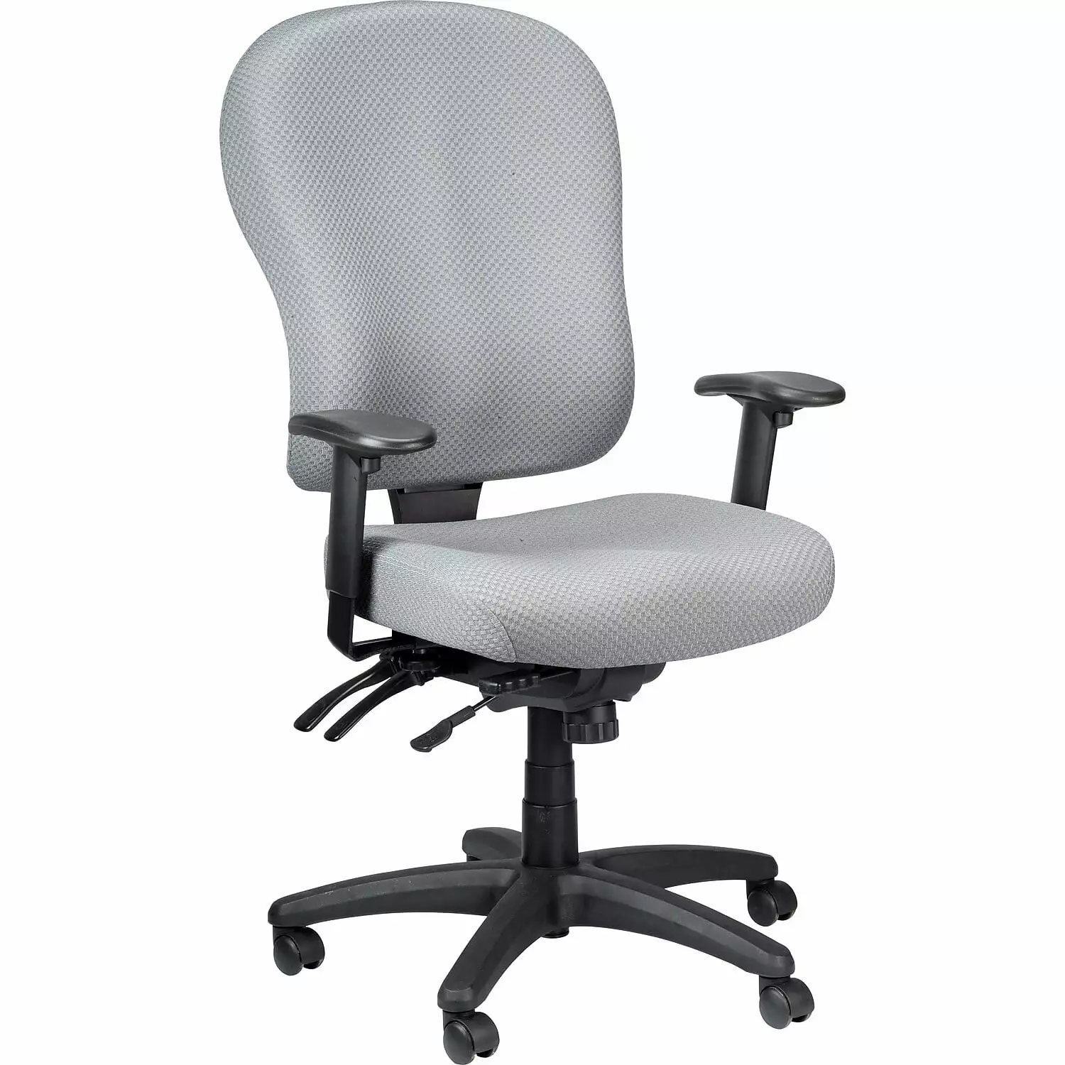 Tempur-Pedic TP4000 Ergonomic Fabric Mid-Back Task Chair Grey Adjustable Office Chair RAYNOR MARKETING LTD.