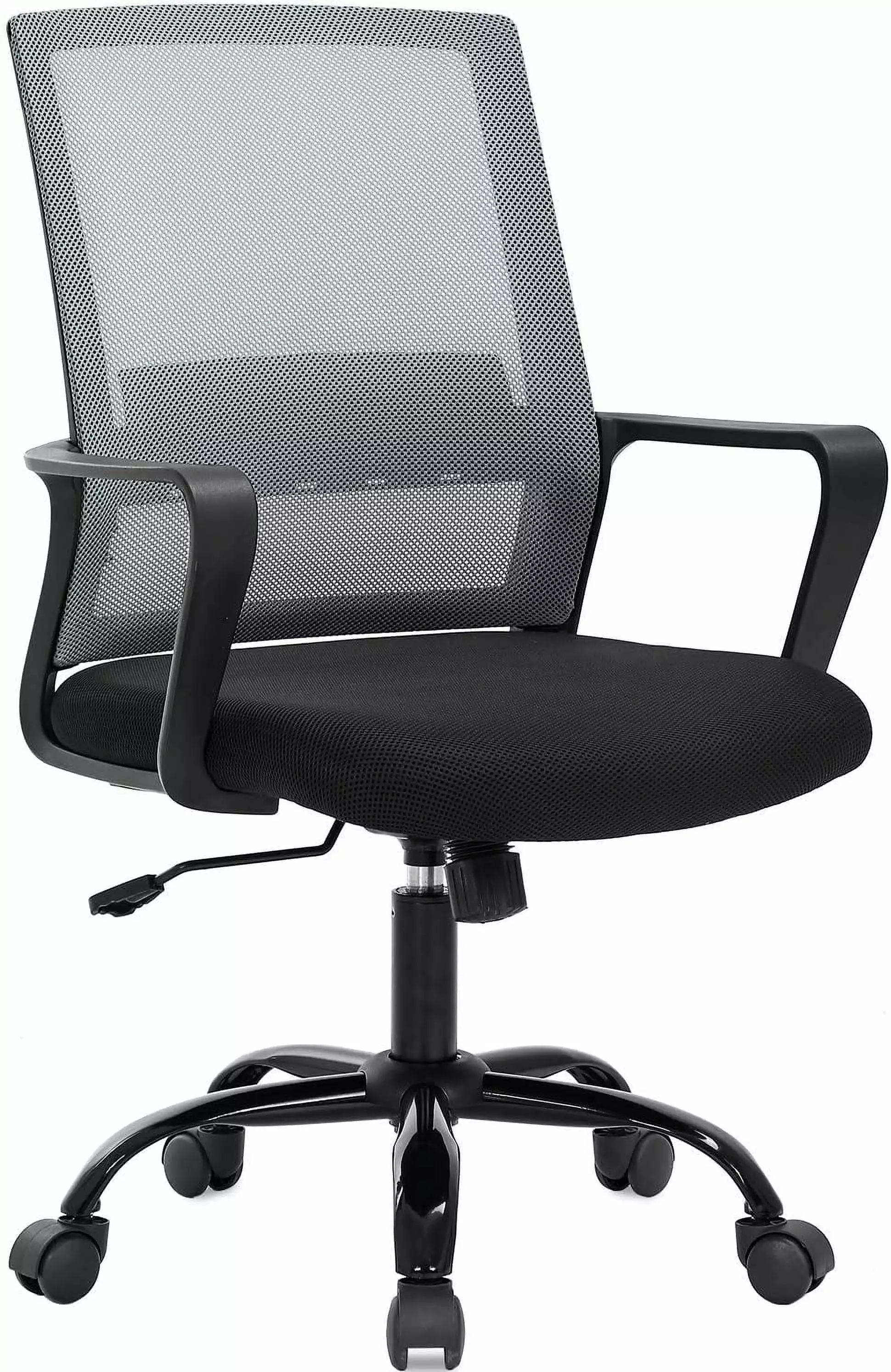 Office Chair Computer Chair Desk Chair Swivel Rolling Ergonomic Executive Lumbar Support Task Mesh Chair Adjustable Grey T...