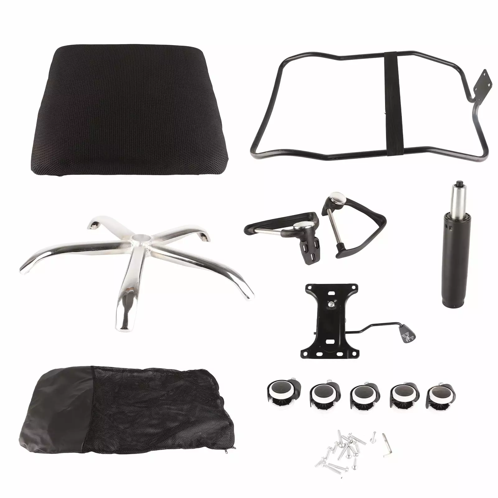 Office Chair Height Adjustable 360 Degree Rotating Ergonomic Computer Chair Armrest zhenghaodianzikeji
