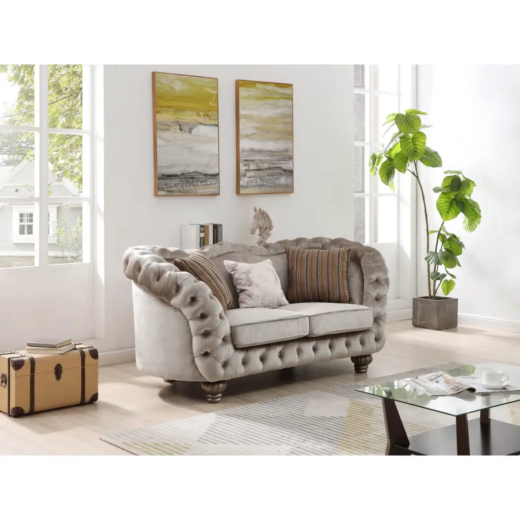 Glory Furniture Broadway G0530A-L Loveseat - Classic Design Home Theater