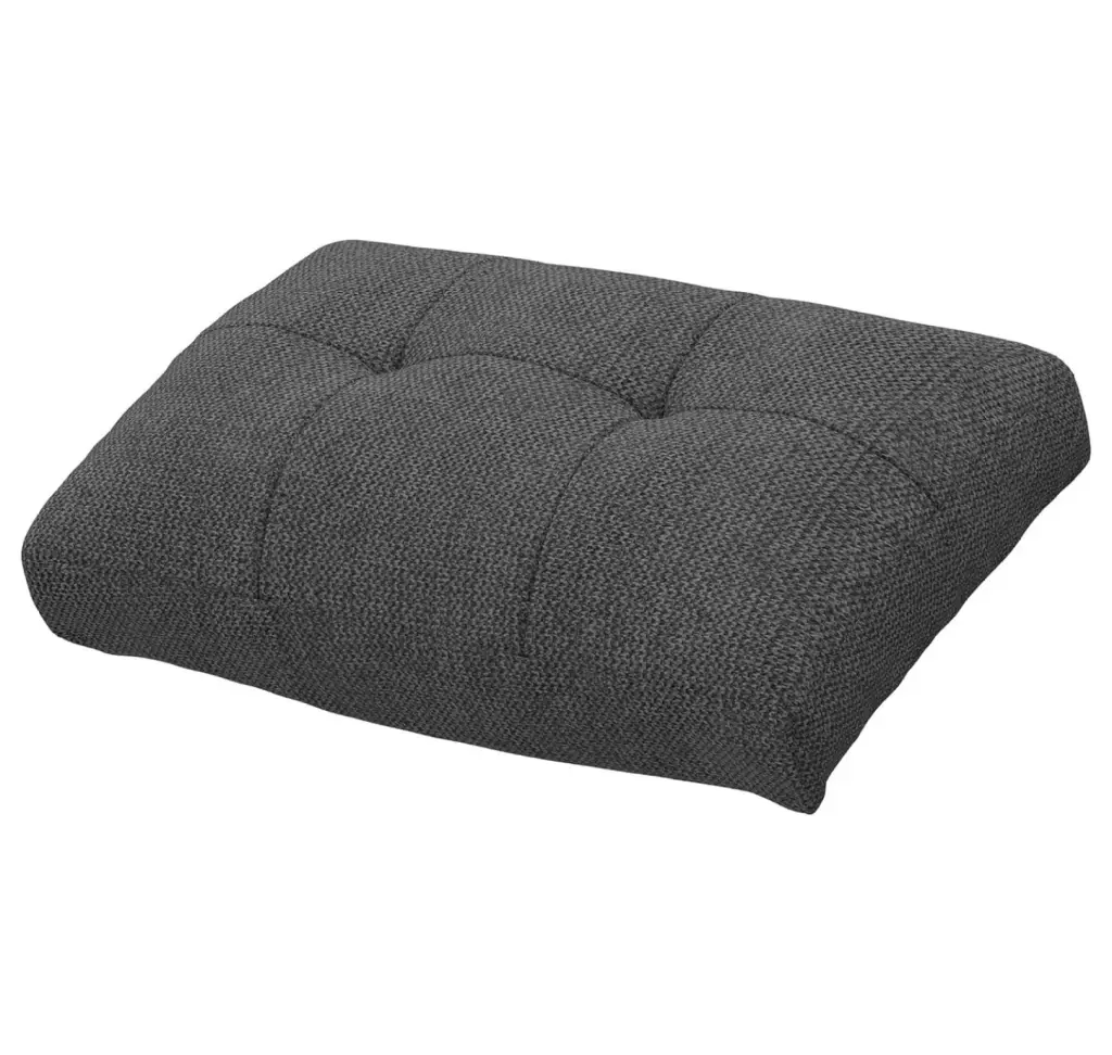 Superwum Back Cushion Modular Sectional Sofa Rectangle Throw Pillows Dark Grey