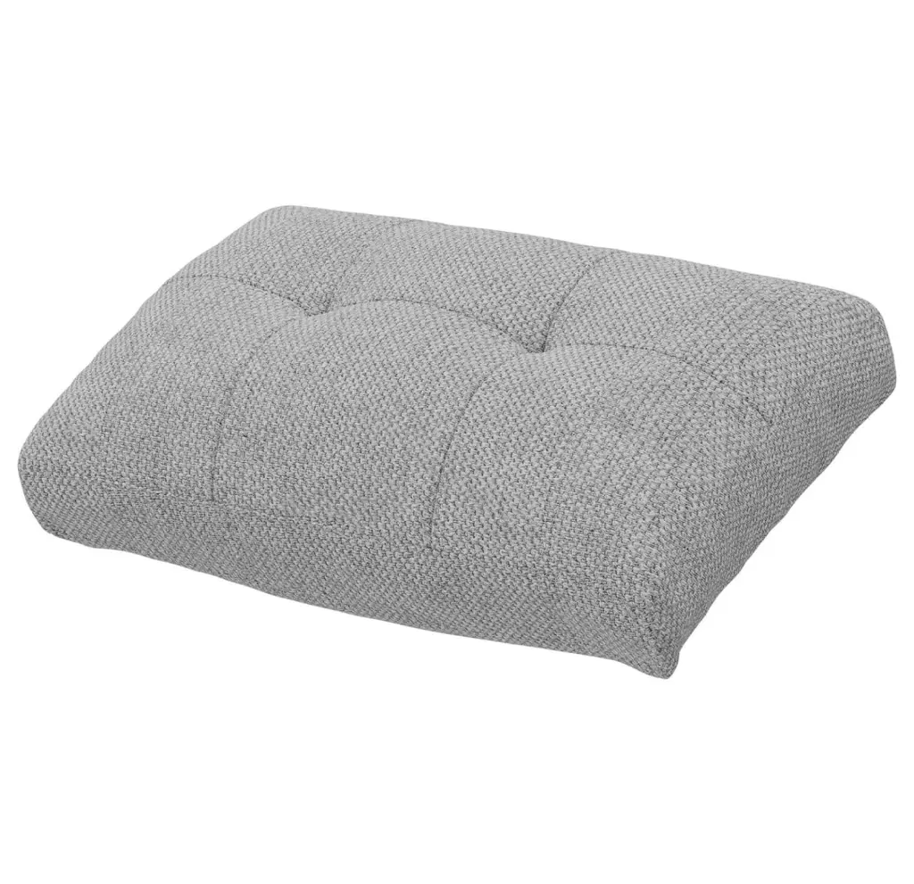 Superwum Back Cushion Modular Sectional Sofa Rectangle Throw Pillows Light Grey