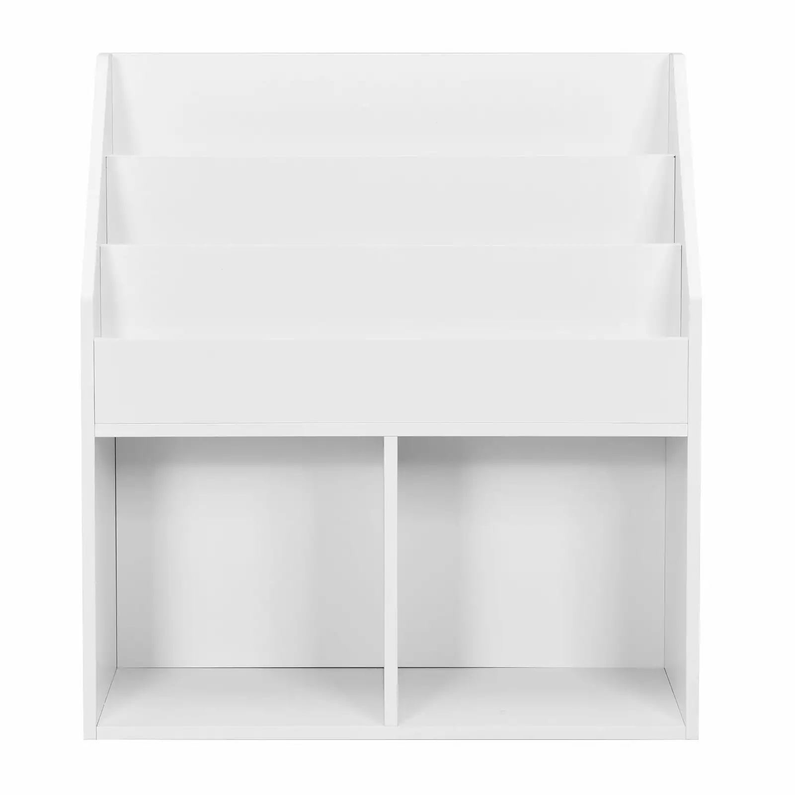 Topbuy Kids Wooden Bookshelf Toy Storage Cabinet Organizer Nursery