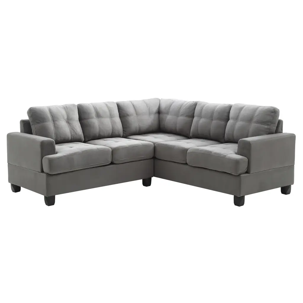 116inch U-Shaped Sectional Sofa Couch Convertible Modular Velvet Upholstered Sofa Set Nailhead Trim Passion Furniture