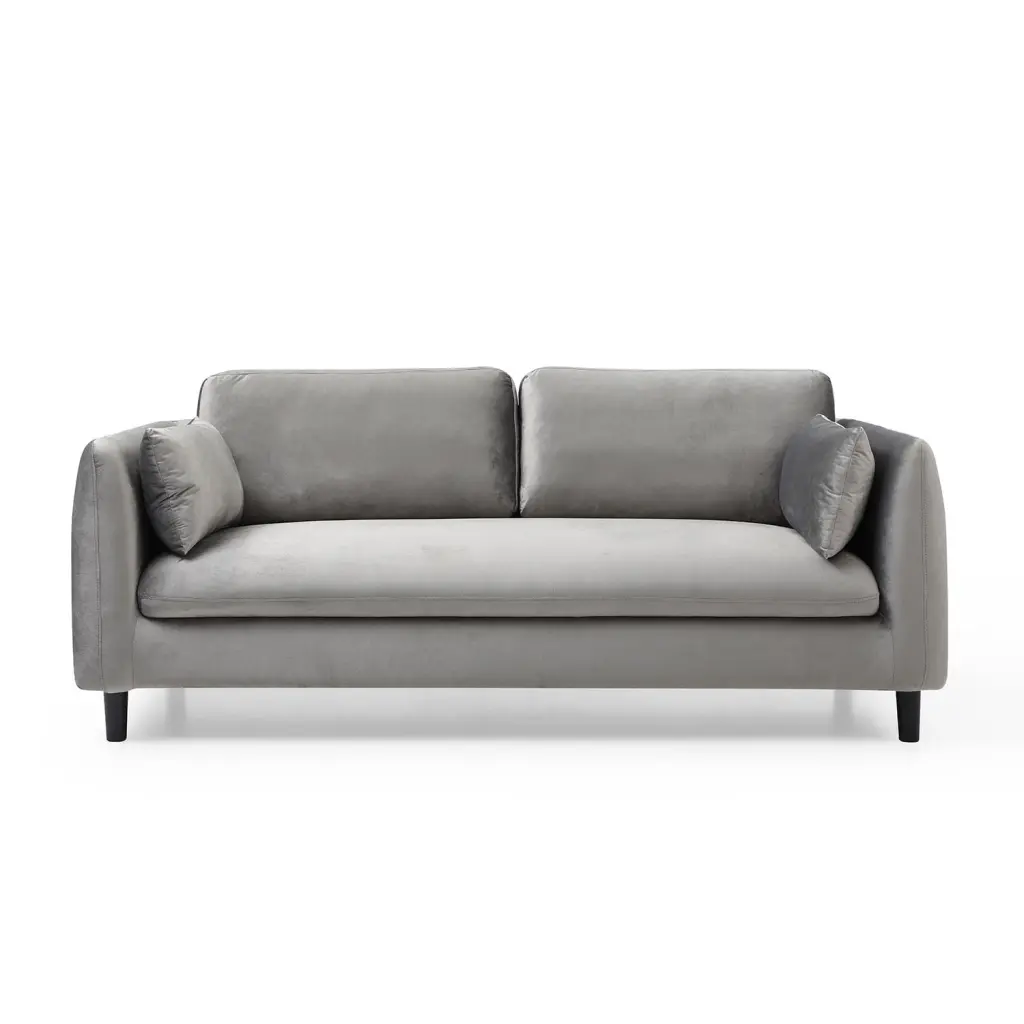 DeeHome 78.74 Inch 2-Seat Upholstered Loveseat Sofa - Luxury Classic Couch Apartment