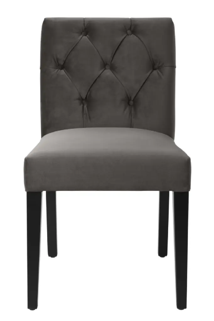 Tufted Velvet Dining Armchair Eichholtz Atena Luxury Dining Room Chair