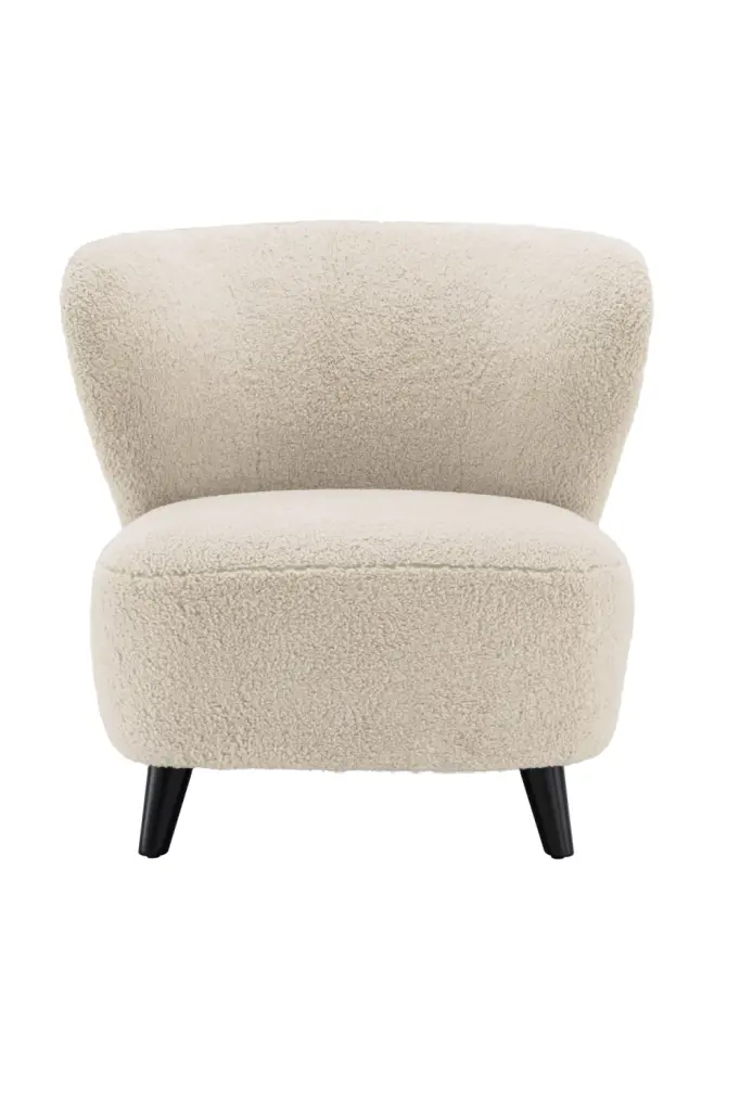 Cream Wingback Accent Chair Eichholtz Hydra Elegant Living Room Seating