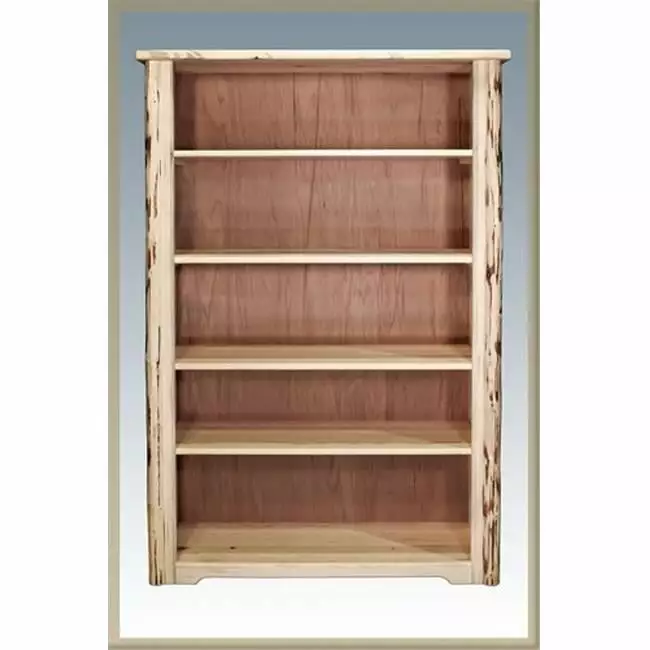 Montana Collection Bookcase Lacquered Modern Wood Shelf D2D Technologies