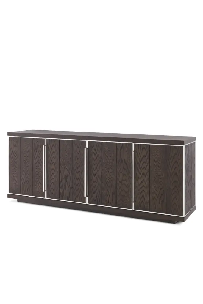 Mocha Oak Dresser Eichholtz Renzo Modern Bedroom Storage Furniture