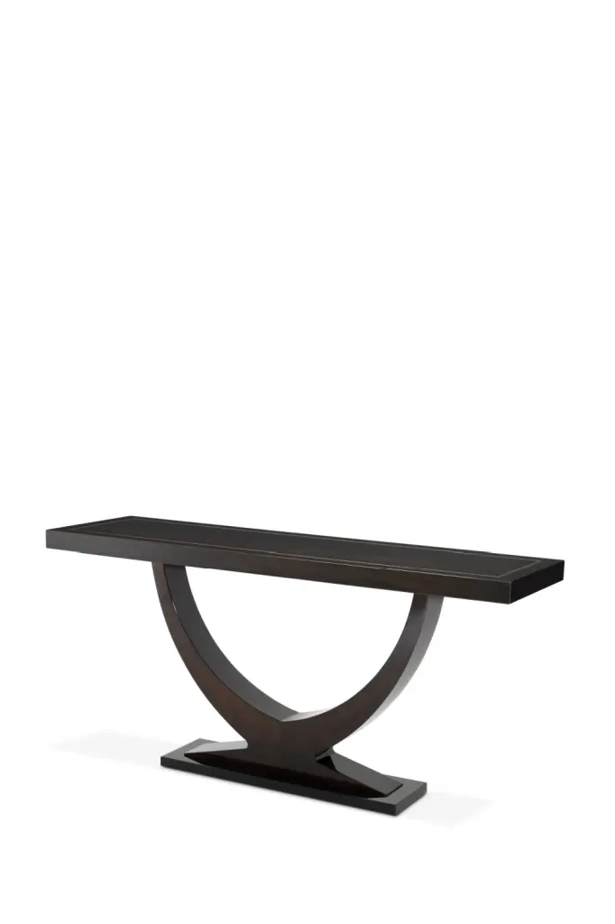 Wooden Console Table Eichholtz Umberto Minimalist Hallway Table
