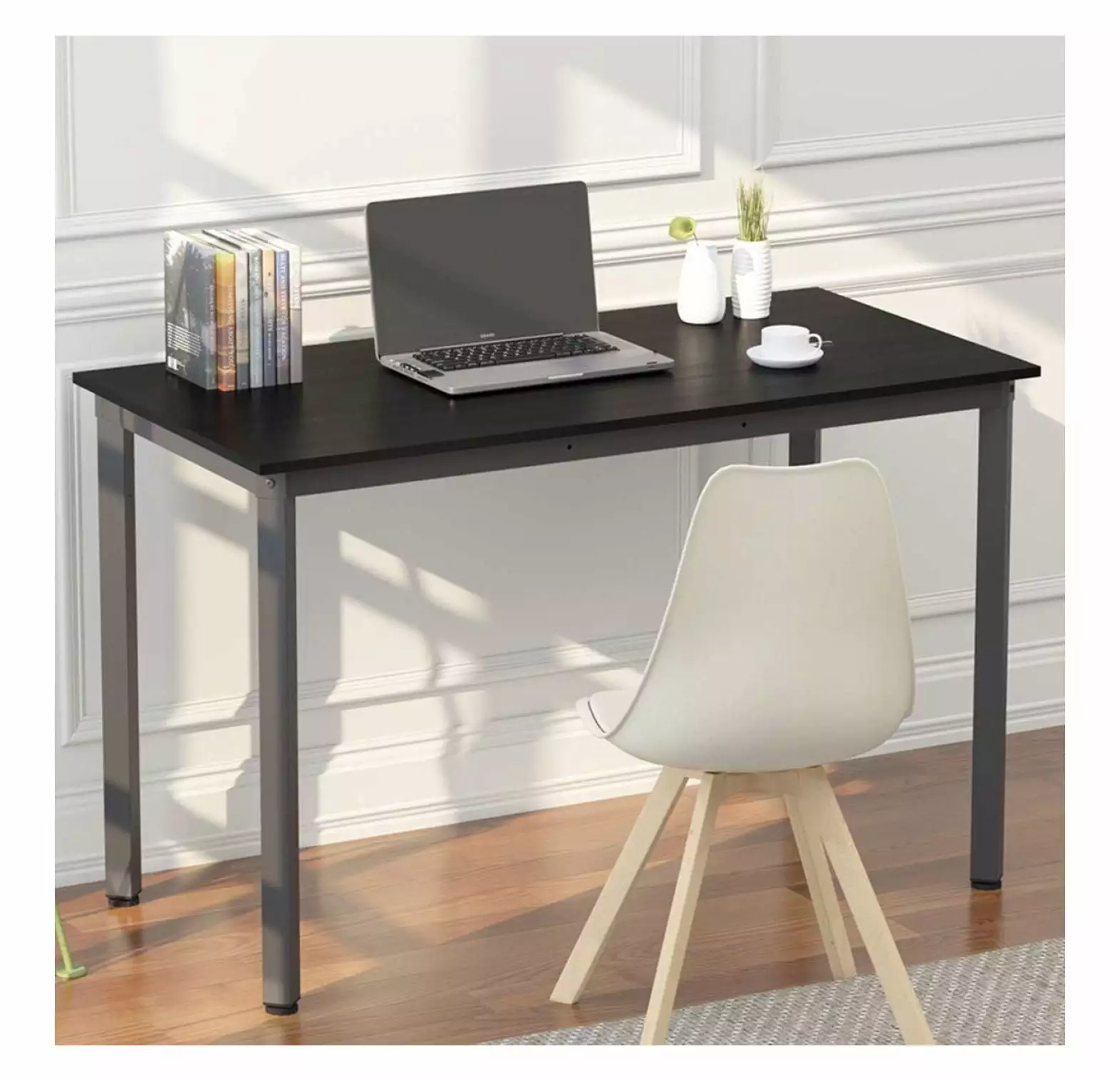 ZeloraGildan Computer Desk Home Office Writing Desk Study Laptop Dining Table